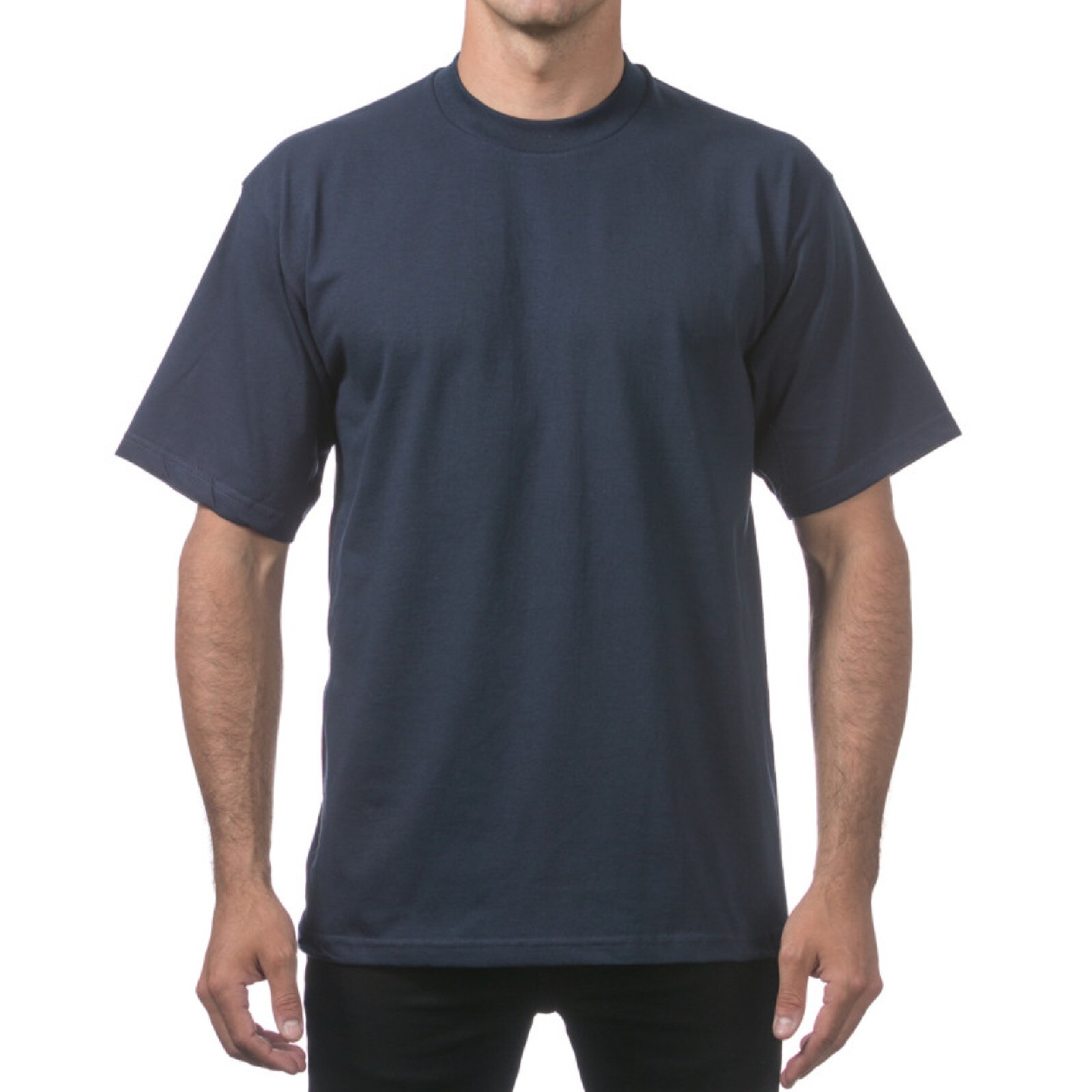 PROCLUB MENS HEAVYWEIGHT SHORT SLEEVE T SHIRTS PRO CLUB CASUAL COTTON TEE SHIRT