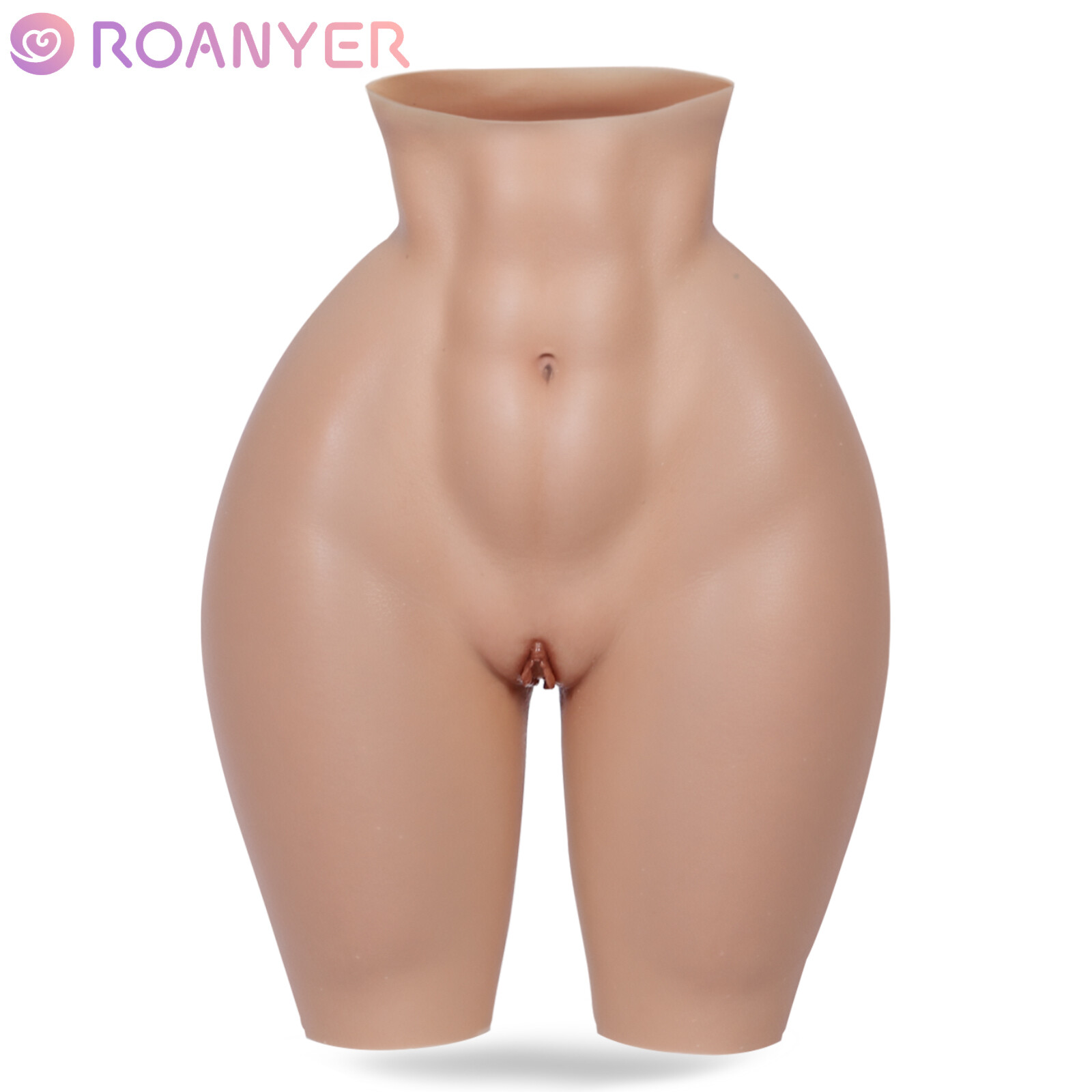 Roanyer Crossdresser Silicone Hip Enhancer Thicken Super Strong butt Pants
