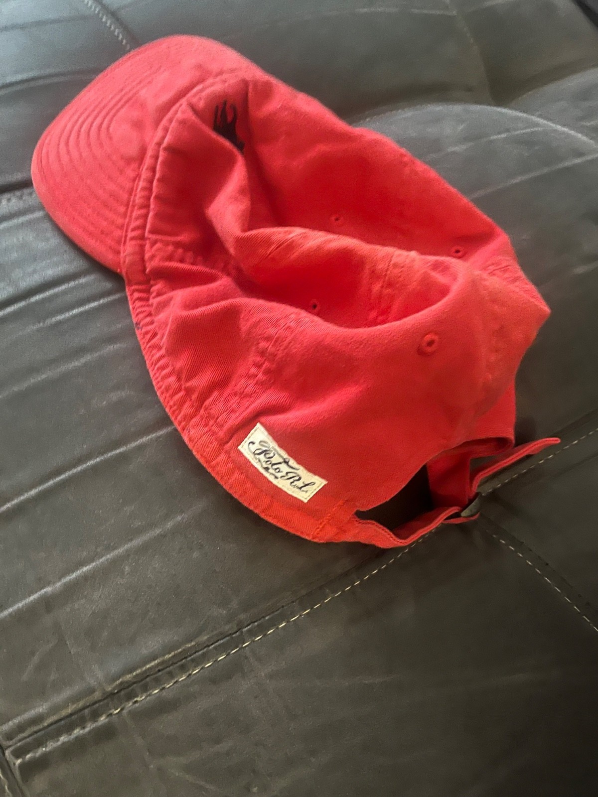 🔥Polo RL red farm style hat rare!!🔥