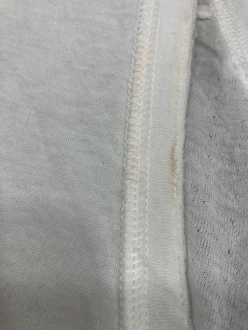 ETRE TOKYO 2-Way Sleeveless Pullover White Cotton Free Size Tops
