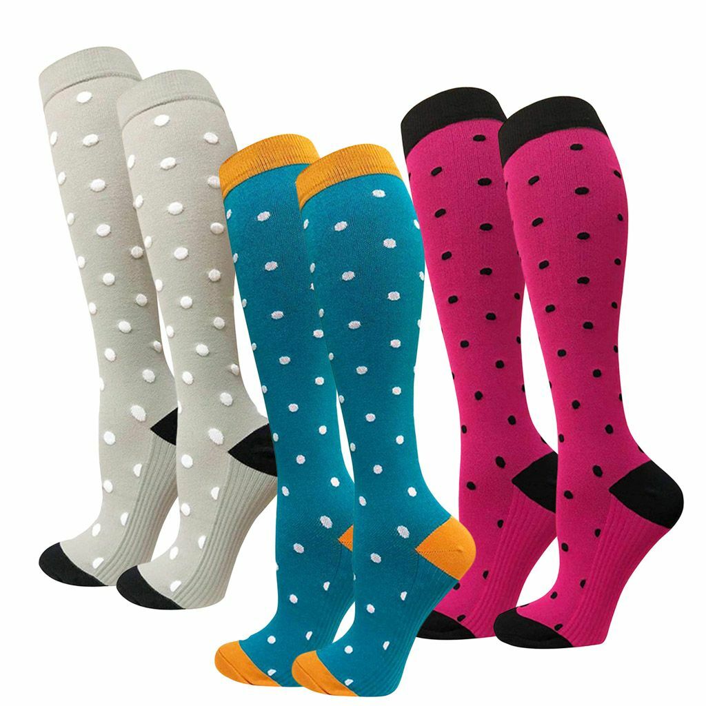 Compression Socks Stockings Womens Mens Knee High Medical 20-30 S/M-L/XL