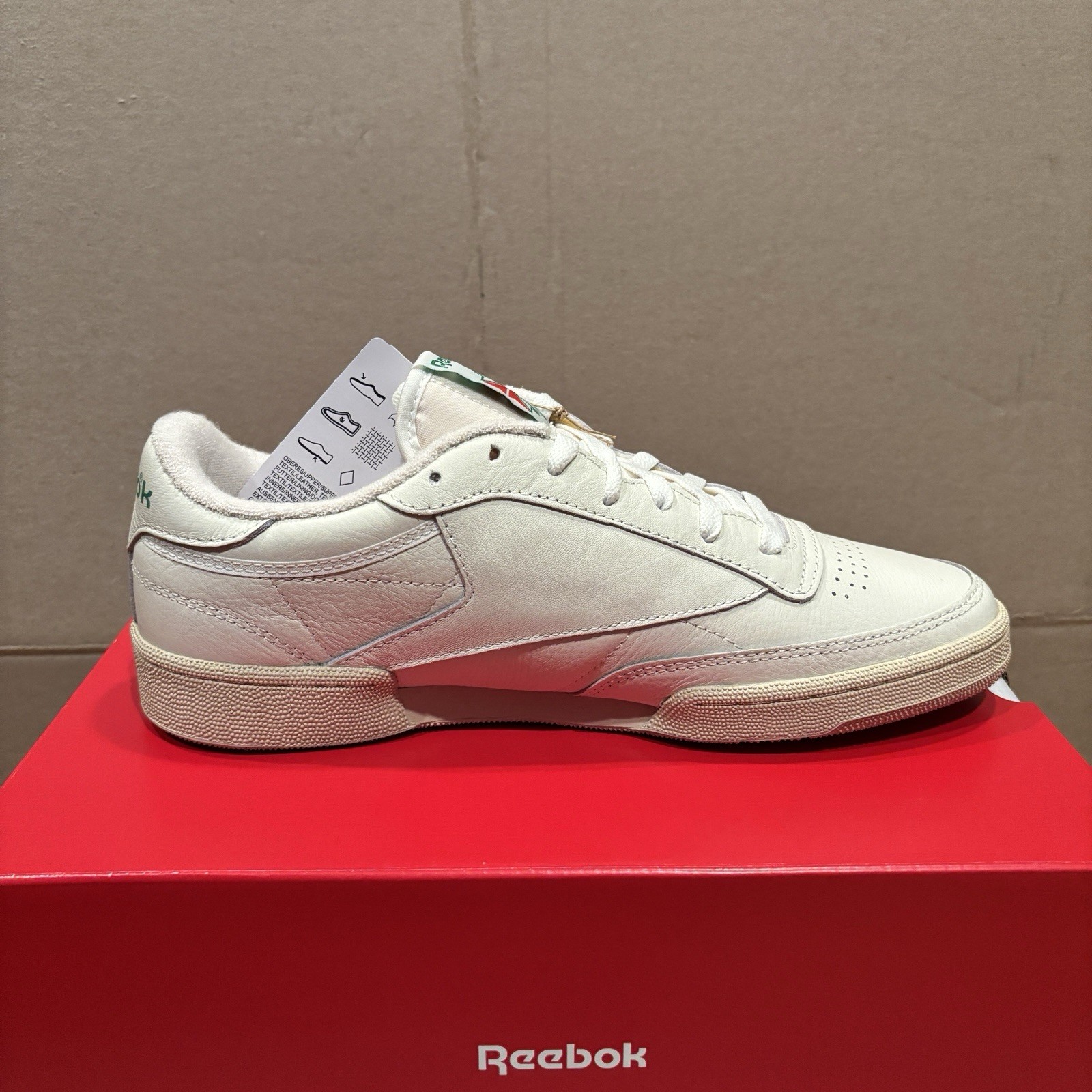 Men’s Reebok Club C 85 Vintage’Chalk Glen Green’ 100000317