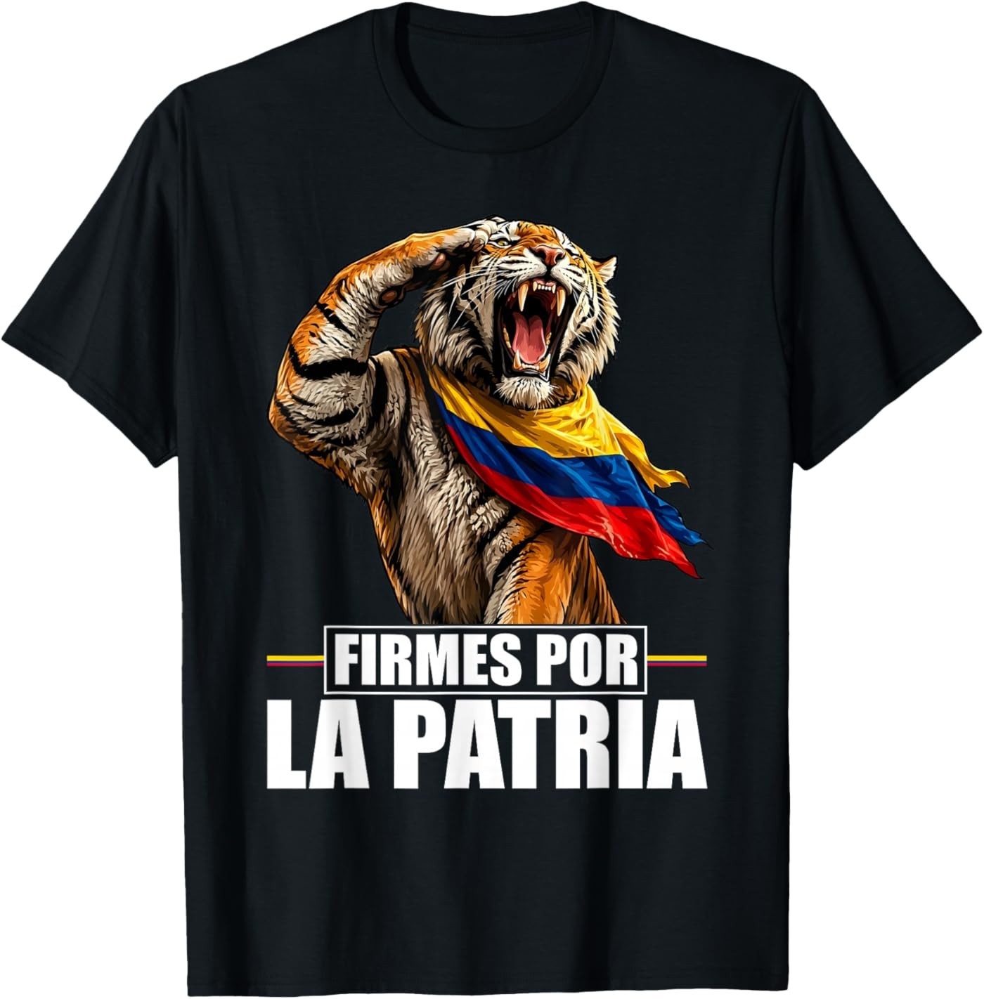 Abelardo Presidente 2026 Colombian Flag Firme por la Patria T-Shirt