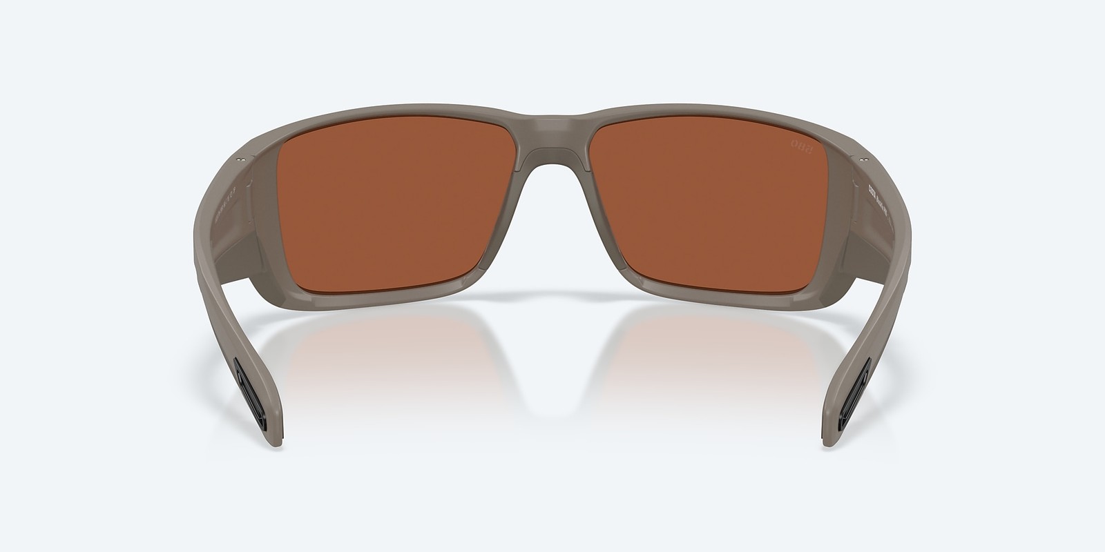 Costa Del Mar Blackfin Pro Matte Olive Shale/Green Mirror 580G Polar Sunglasses