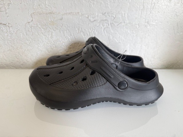 Trooper America Unisex-Adult KC-004 EVA Clogs, Black – Size Men 4 / Women 6