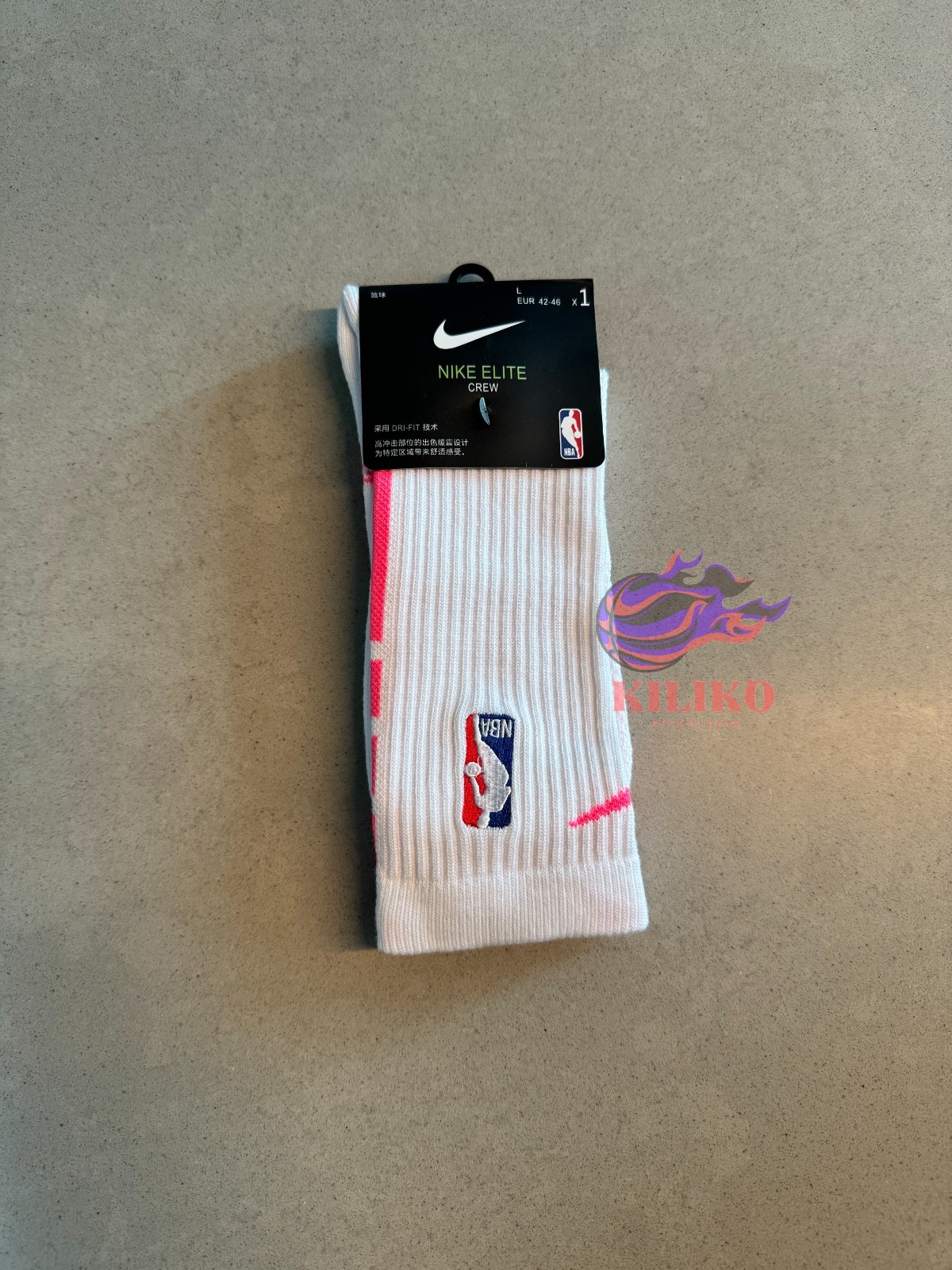 Nike Elite NBA Crew Socks DRI-FIT Mid Crew Size Large **Many Colors**