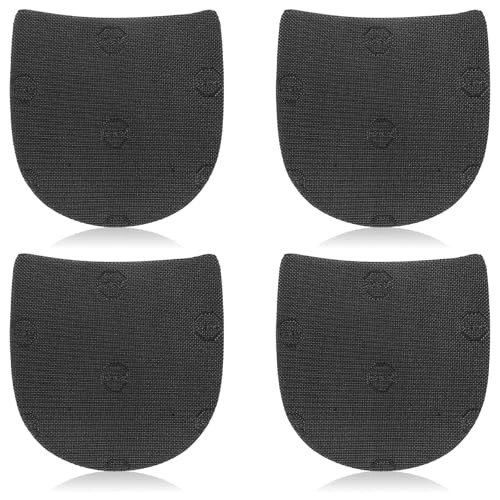 2 Pairs Shoe Repair Rubber Heels, Anti-Slip shoe heel repair kit Cuttable Boot