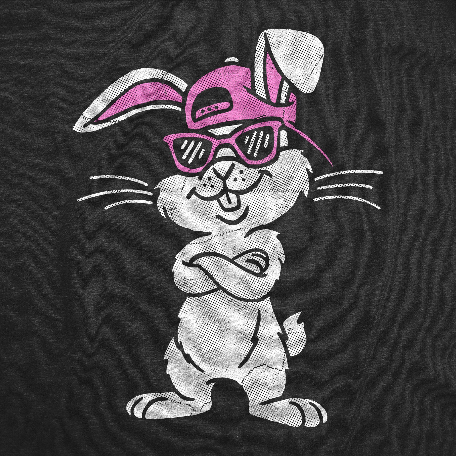 Youth Funny T Shirts Cool Bunny Sunglasses Sarcastic Easter Tee For Kids