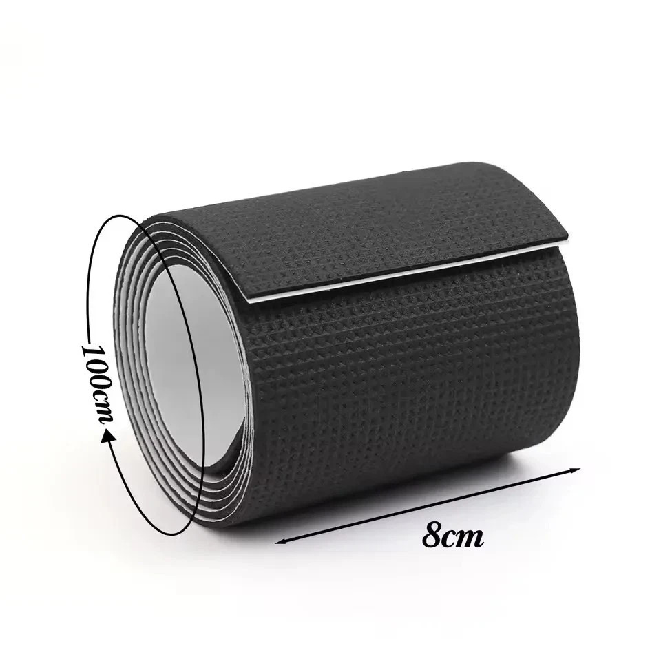 Self-Adhesive EVA Shoe Sole Repair Patch Black Rubber Anti-Slip Protector Pads