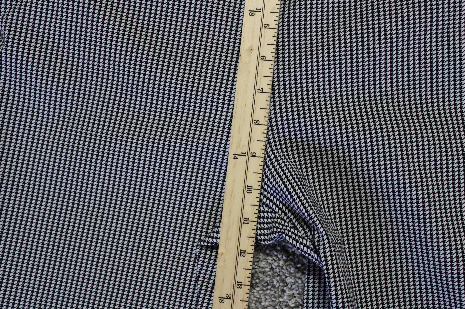 Kim Rogers Pants Womens Size 14 Checkered Black White