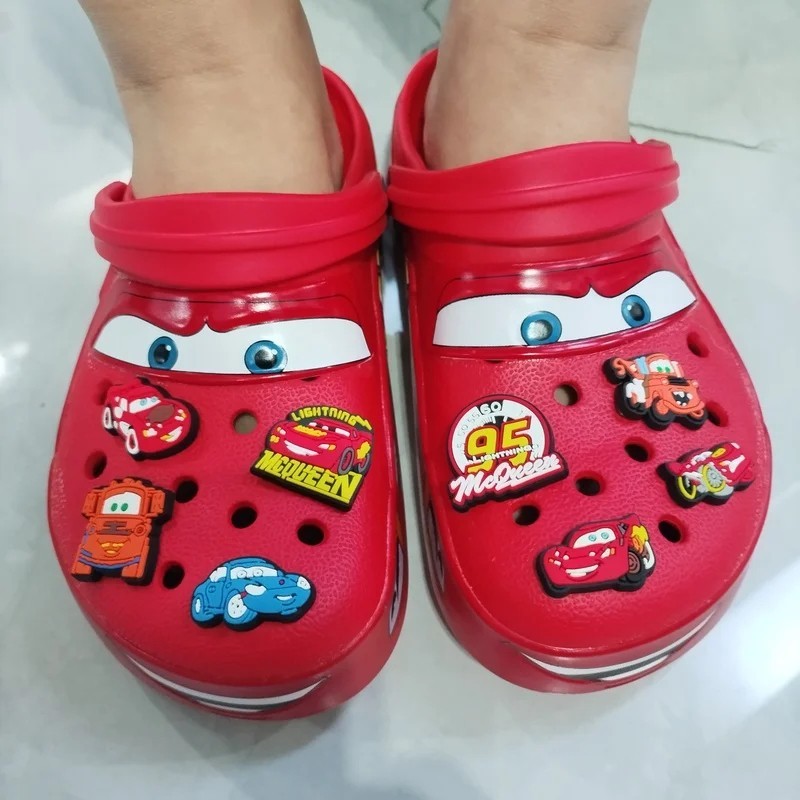 NEW Crocs Lightning McQueen Clog Adult Shoe Limited Classic No Lightup