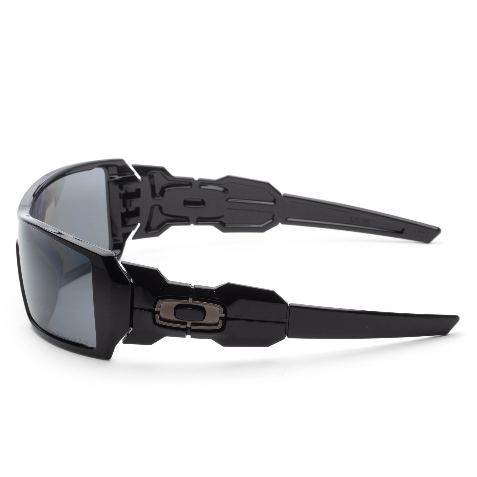 Oakley Men’s Oil Rig 50mm Polished Black Polarized Sunglasses OO9081-26-203