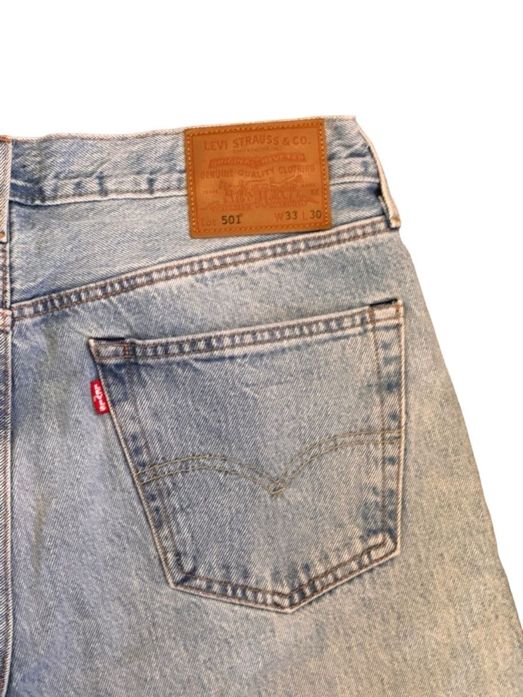 LEVI’S Men’s Premium 501 Original SUMMER LOVE JEANS Festival Groovy Sz 33×30