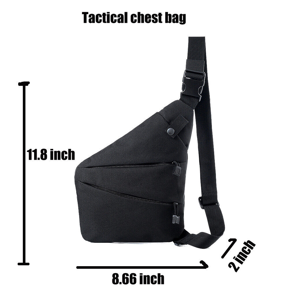 Waterproof Men Sling Bag Chest Cross Body Travel Sport Small Shoulder Backpack