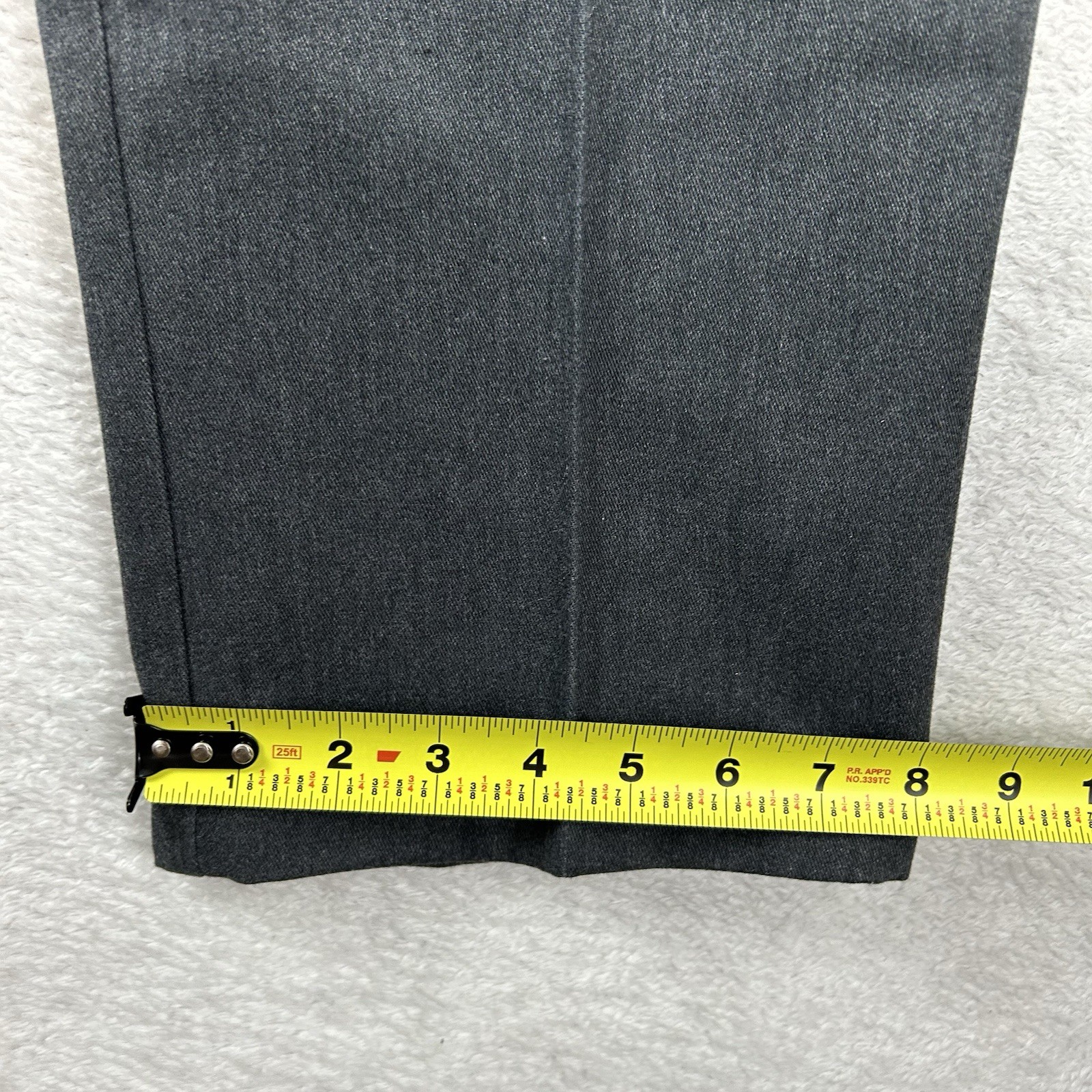 Dockers Pants Mens 34X34 Gray Cotton Pleated Classic Fit Original Khaki NWT