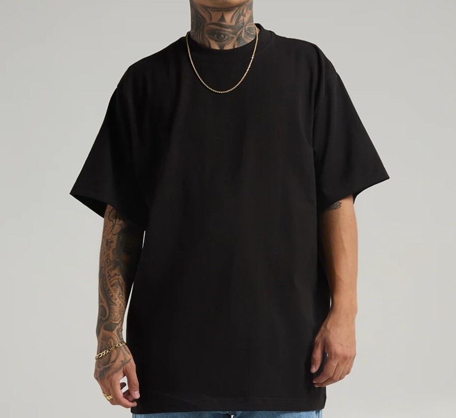 SHAKAWEAR MENS MAX HEAVYWEIGHT SHORT SLEEVE T SHIRTS SHAKA WEAR COTTON TEE SHIRT