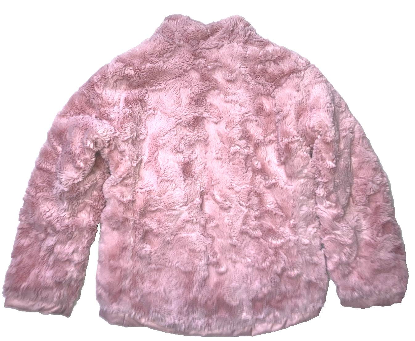 North Face Girls Reversible Mossbud Swirl Puffer Jacket Pink XS 6