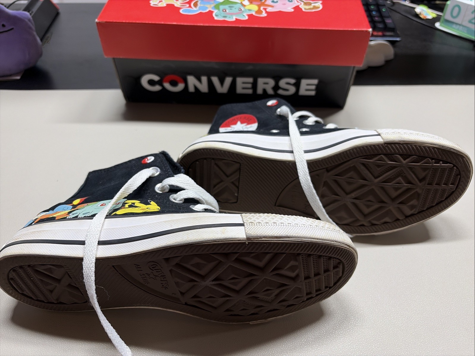 Converse Pokemon x Chuck Taylor All Star First Partners Men 4 Women 6 EUR 36.5