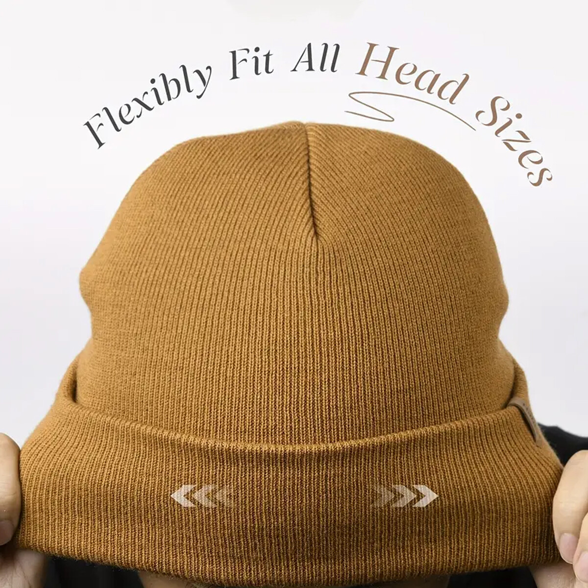 Beanie Hat Cap Plain Knit Ski Skully Cuff Winter Warm Slouchy Men Women Solid CF