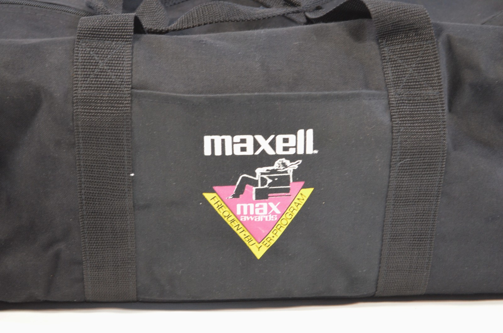 Maxell Cassette Tape Audio Blown Away Rare Vintage Frequent Buyer Program Bag