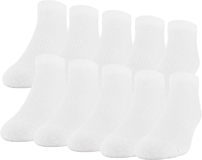 Gildan Select Men’s Socks – 10 pair (Crew, Quarter, Ankle, No Show)