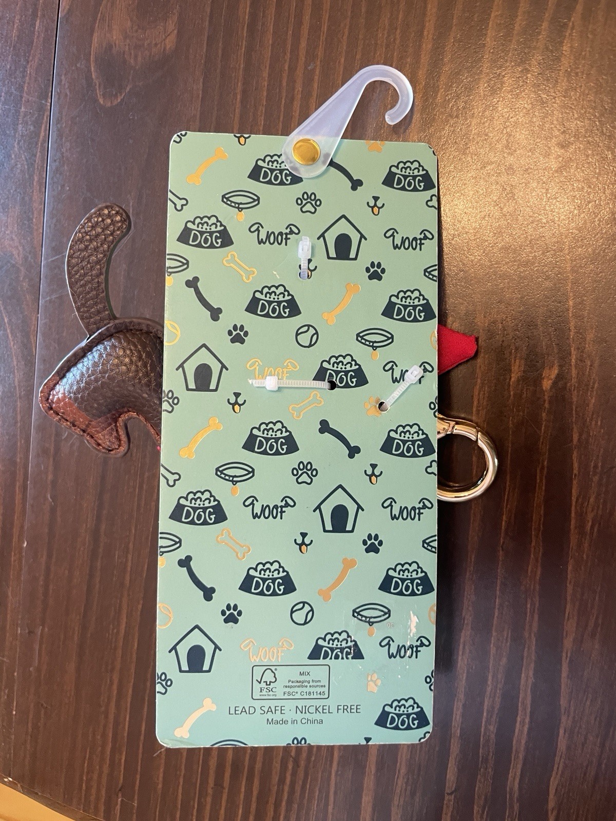 Piper K Dachshund Bag Charm Key Chain (wiener Dog, Bandana, Tennis Ball)