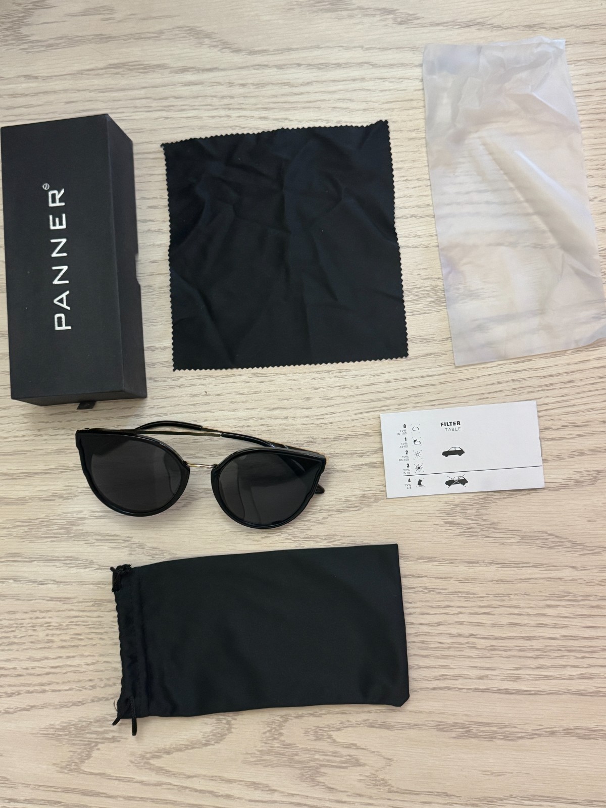 Polarized Cat Eye Fashion Sunglasses for Women 100% UV400 Protection