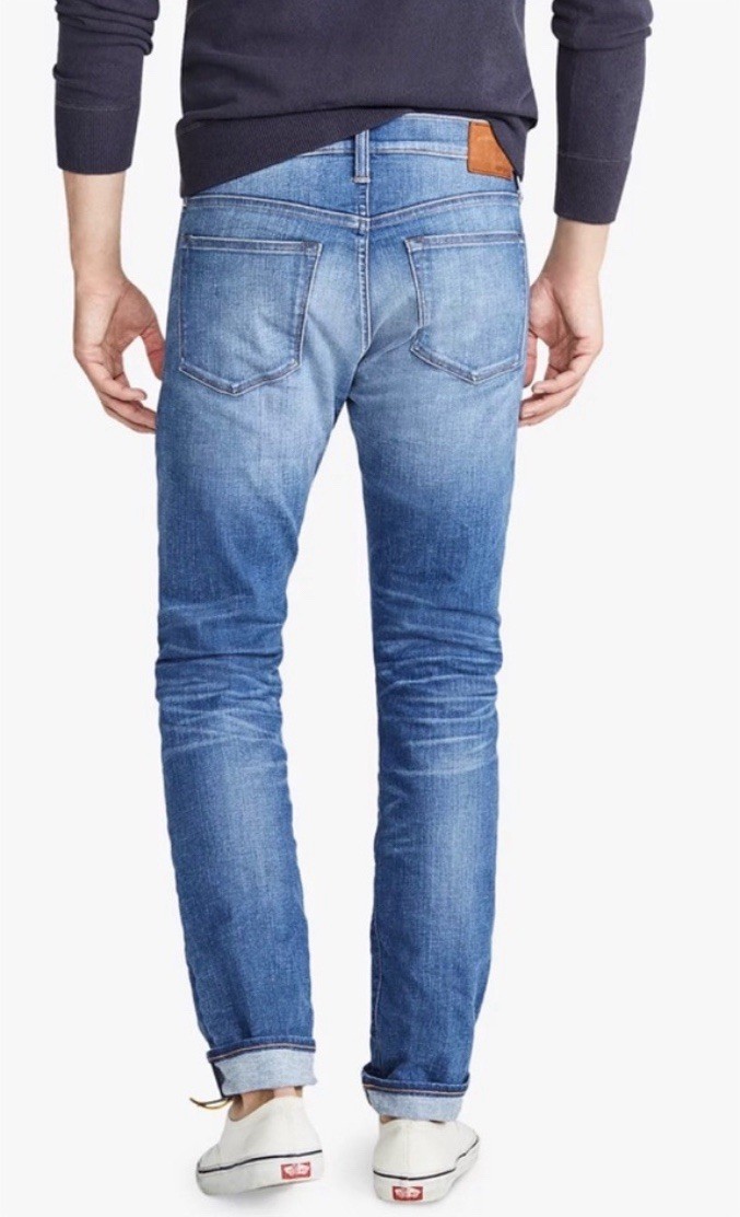 J. Crew Men’s Slim Fit Jeans – Style 484 – Size 34×32