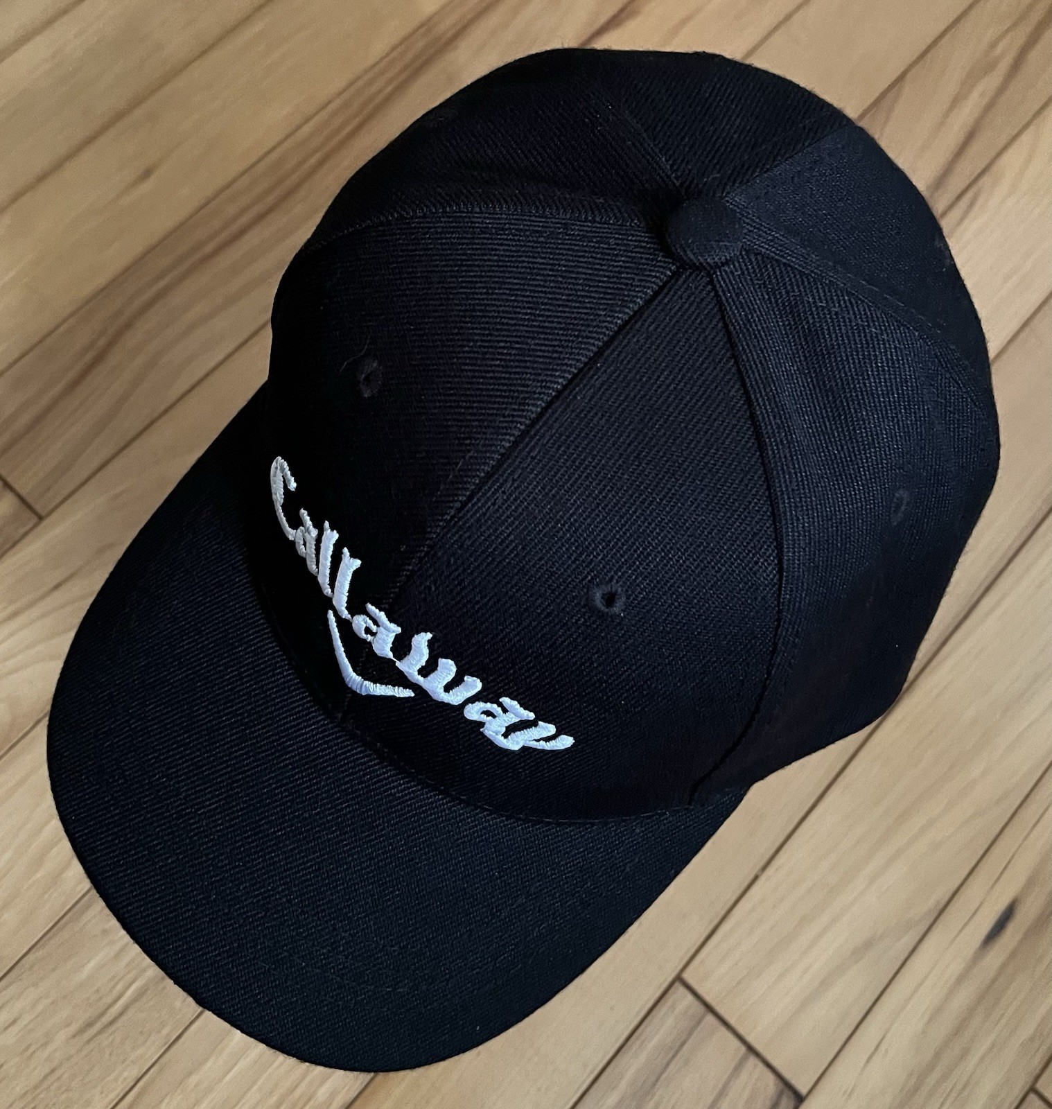Callaway Black Baseball Cap. Hat. *** A hat worth more than its price.