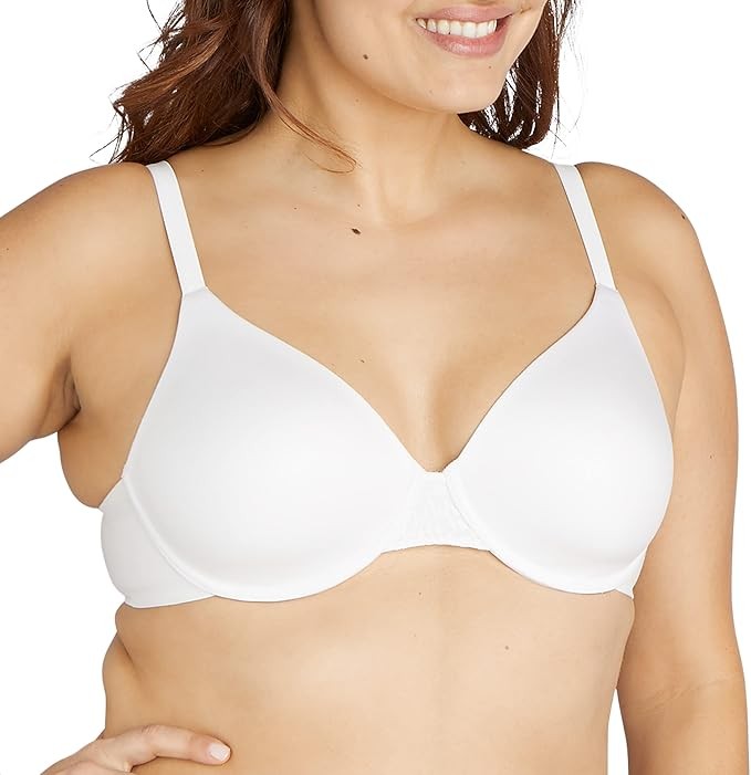 Bali Comfort Revolution Soft Touch T-Shirt Bra – White – 36DD – DF3468 – Imperf