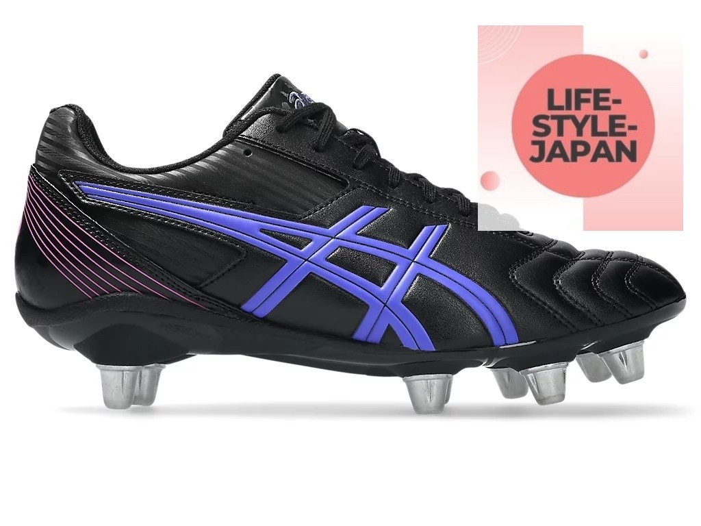 ASICS LETHAL TACKLE 1111A263 002 Black Cobalt Burst Men Rugby Shoes