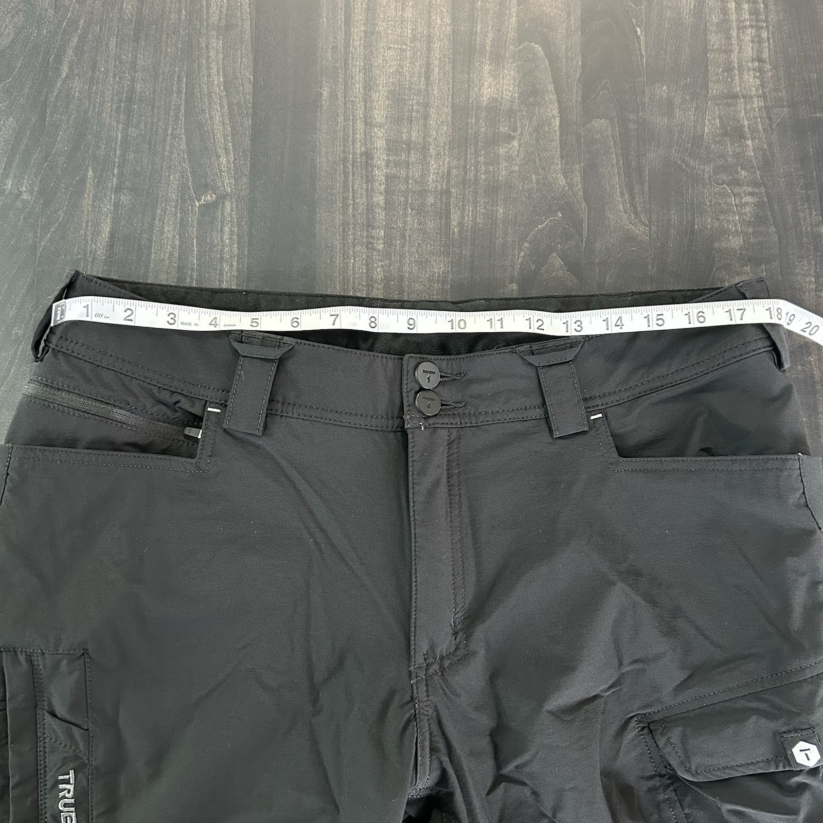 Truewerk T1 WerkPant 36×36 Black Performance Utility Cargo Tactical Activewear