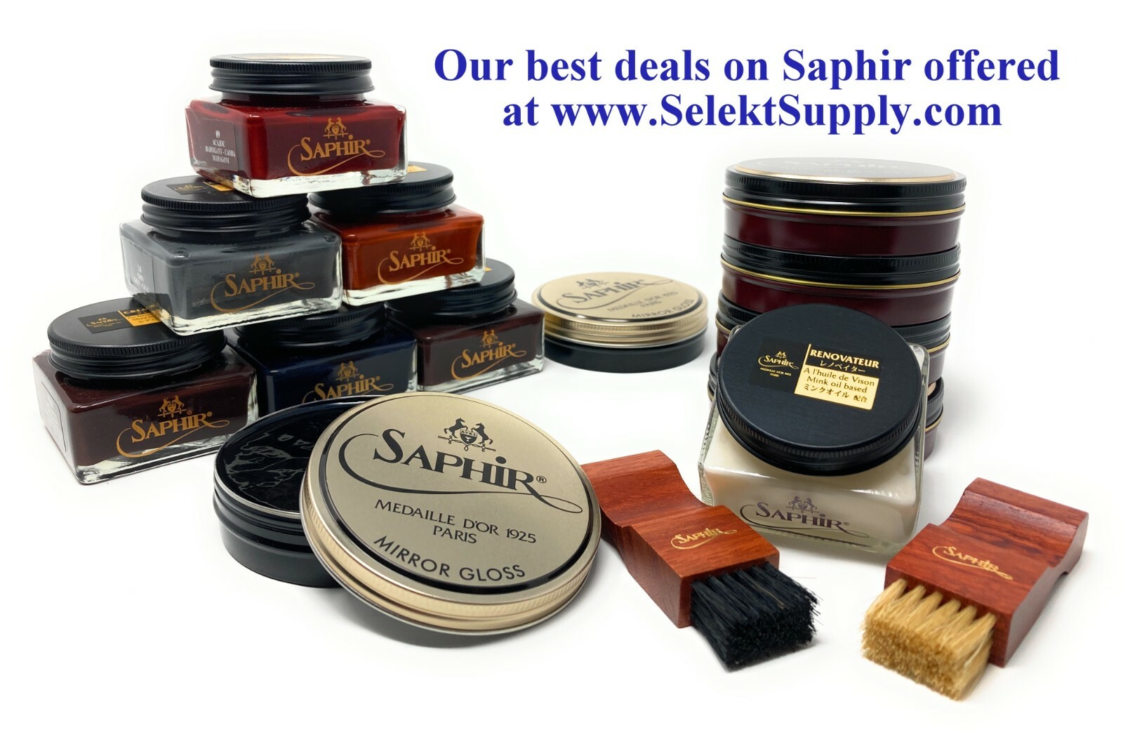 Saphir Medaille d’Or Mirror Gloss – 7 Colors Available