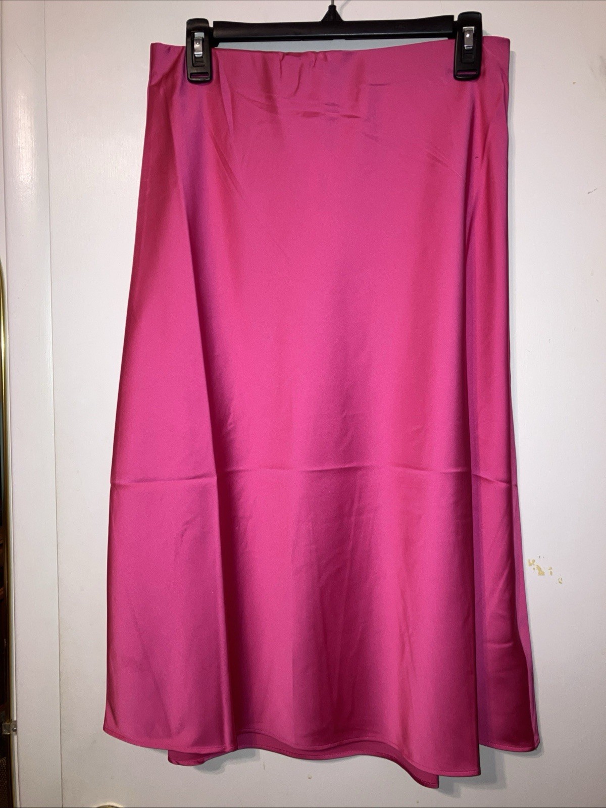 Women’s Maya Skirt, Size M, Hot Pink, 29 to 31 in, Elastic Waist, 30 in Length