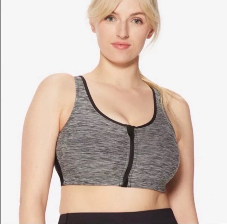 NEW- RUBY RIBBON ZIP SPORT DEMIETTE Shadow Womens Size 32