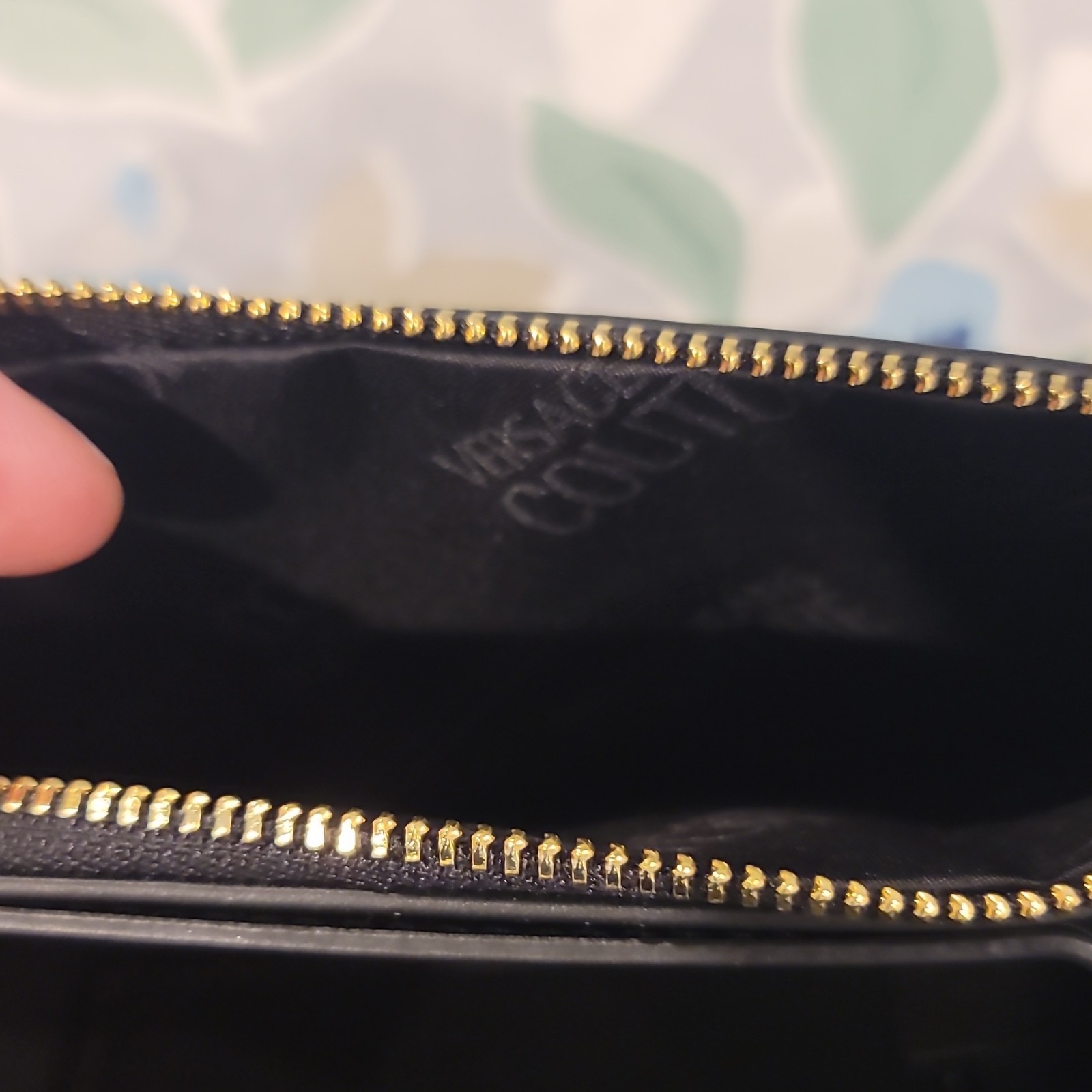 Versace Jeans Couture crossbody bag in synthetic saffiano leather BRAND NEW