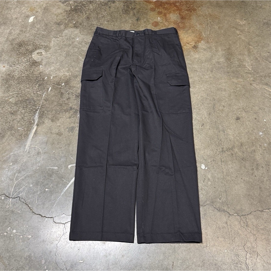 Vintage Cintas ComfortFLEX Men’s Black Twill Carpenter Pants Relaxed Straight 32