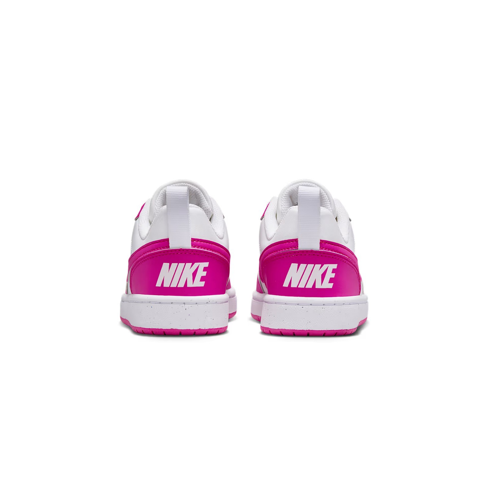 Nike Court Borough Low Recraft Youth Big Kids Wh/Laser Fuchsia Shoes, DV5456-123