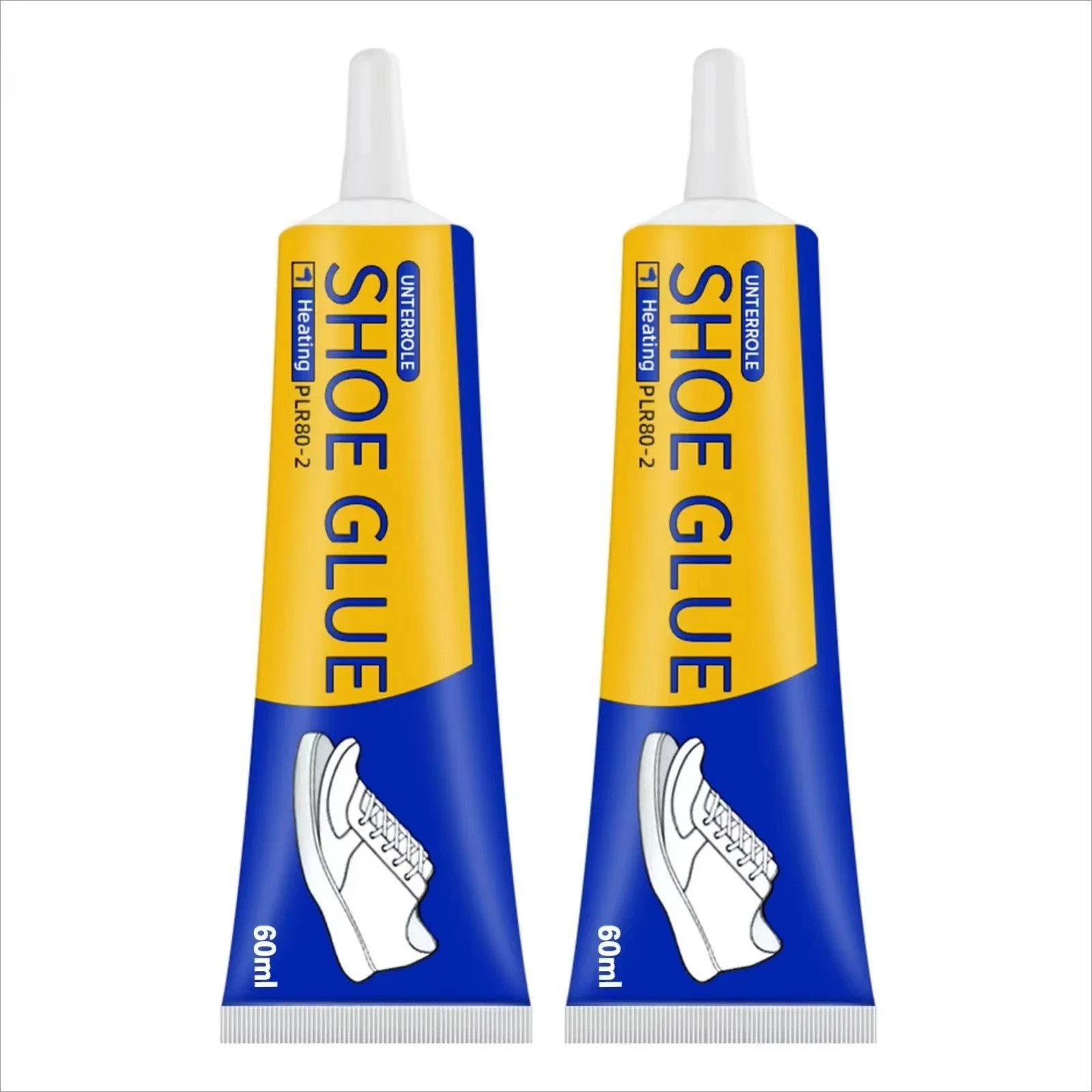 2Pcs 60ml Shoe Glue Waterproof Fast Dry Strong Adhesive Sneaker Repair Kit