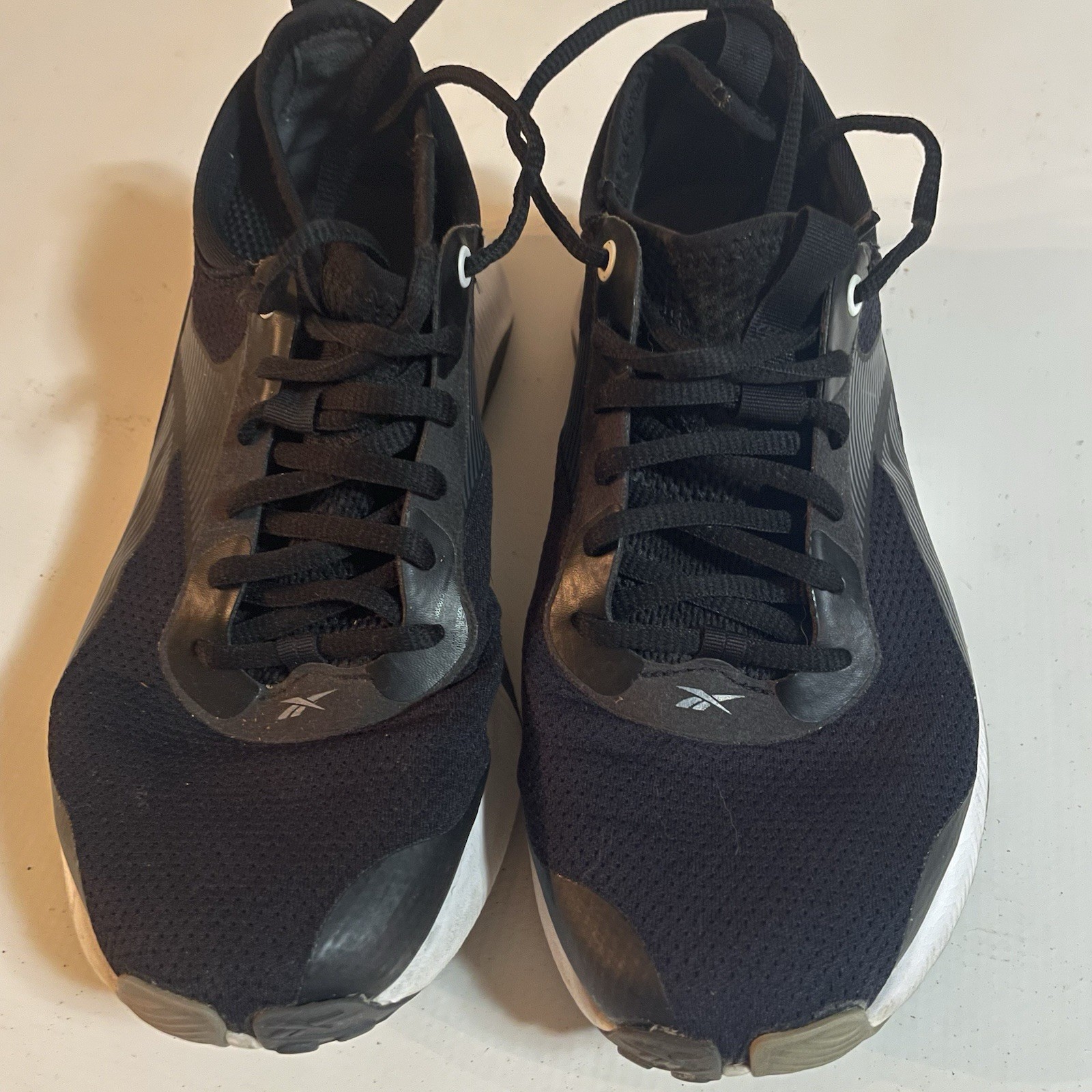 Reebok Athletic Women’s Black/White Slip Tongue Bootie Style LY3501