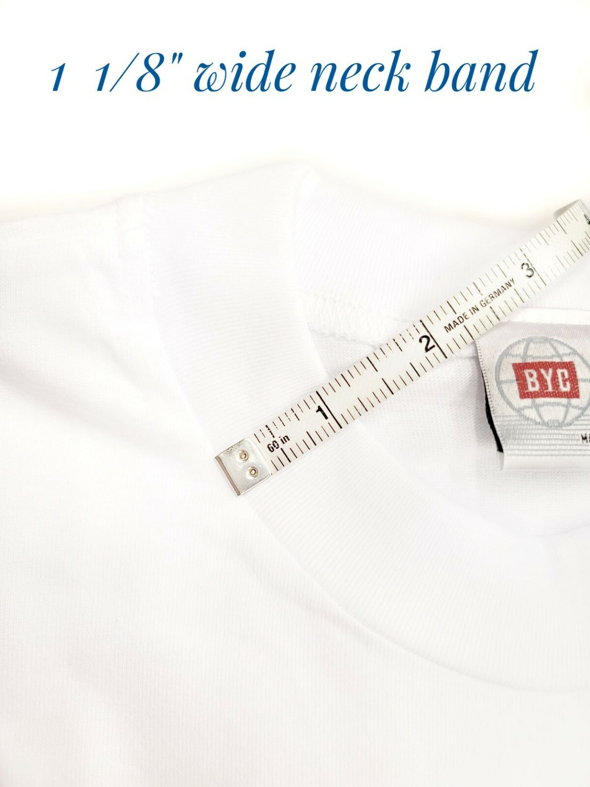 BYC 3 Pack Men 100% Premium Cotton Heavy Weight Crew Solid Short Sleeve T-Shirt