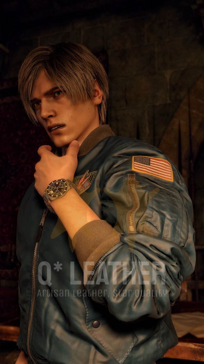 Halloween Leon Scott Kennedy Resident Evil 4 Costume And Cosplay Jacket Gift