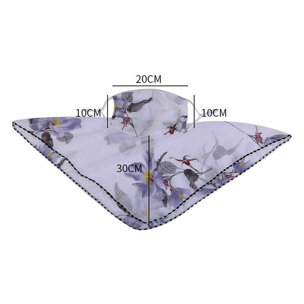 Women’s Reusable Face Mask Cover Scarf Washable Summer Outdoor USA Seller