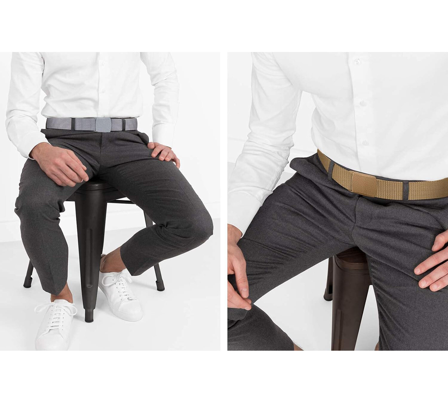 Men Casual Military Tactical Army Adjustable Quick Release Belts Pants Waistband