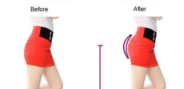Silicone Butt Padded Panty Underwear Enhancer Buttocks Shapewear Girdle 2 Pads
