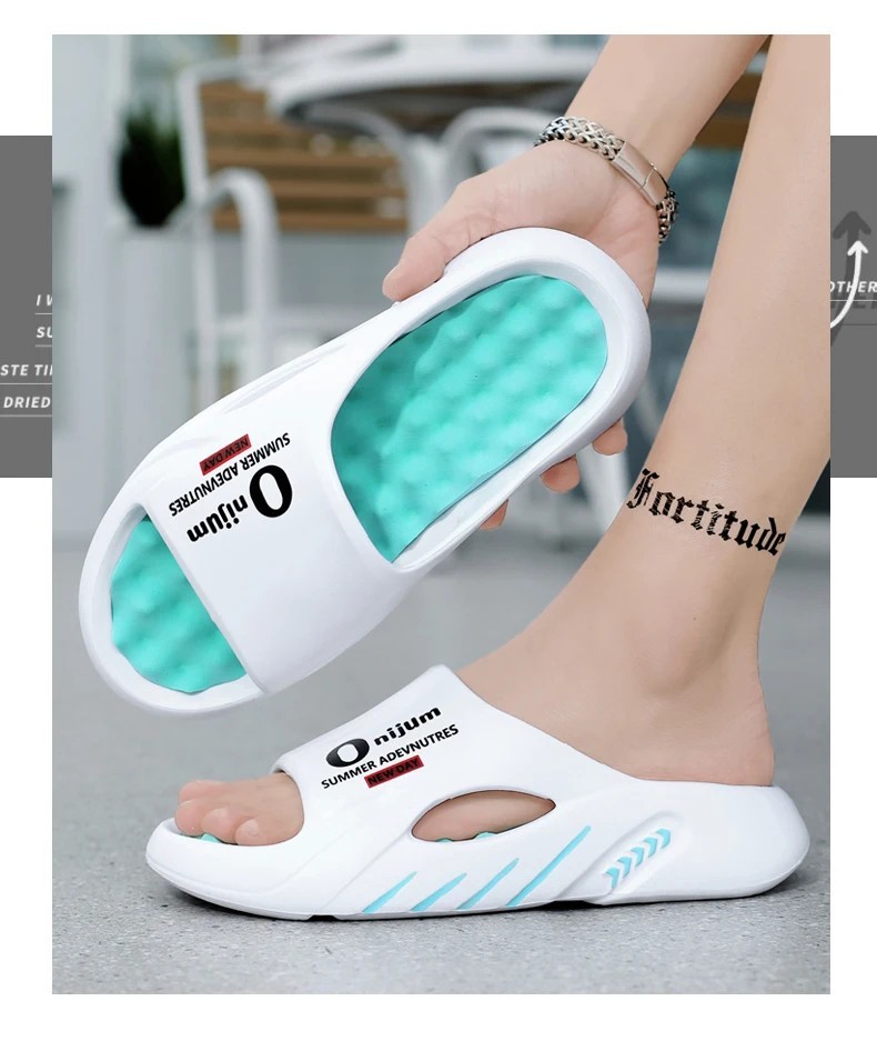 Men’s Summer Orthopaedic Massage Slippers Non-Slip Cool Sandals Comfort Slippers