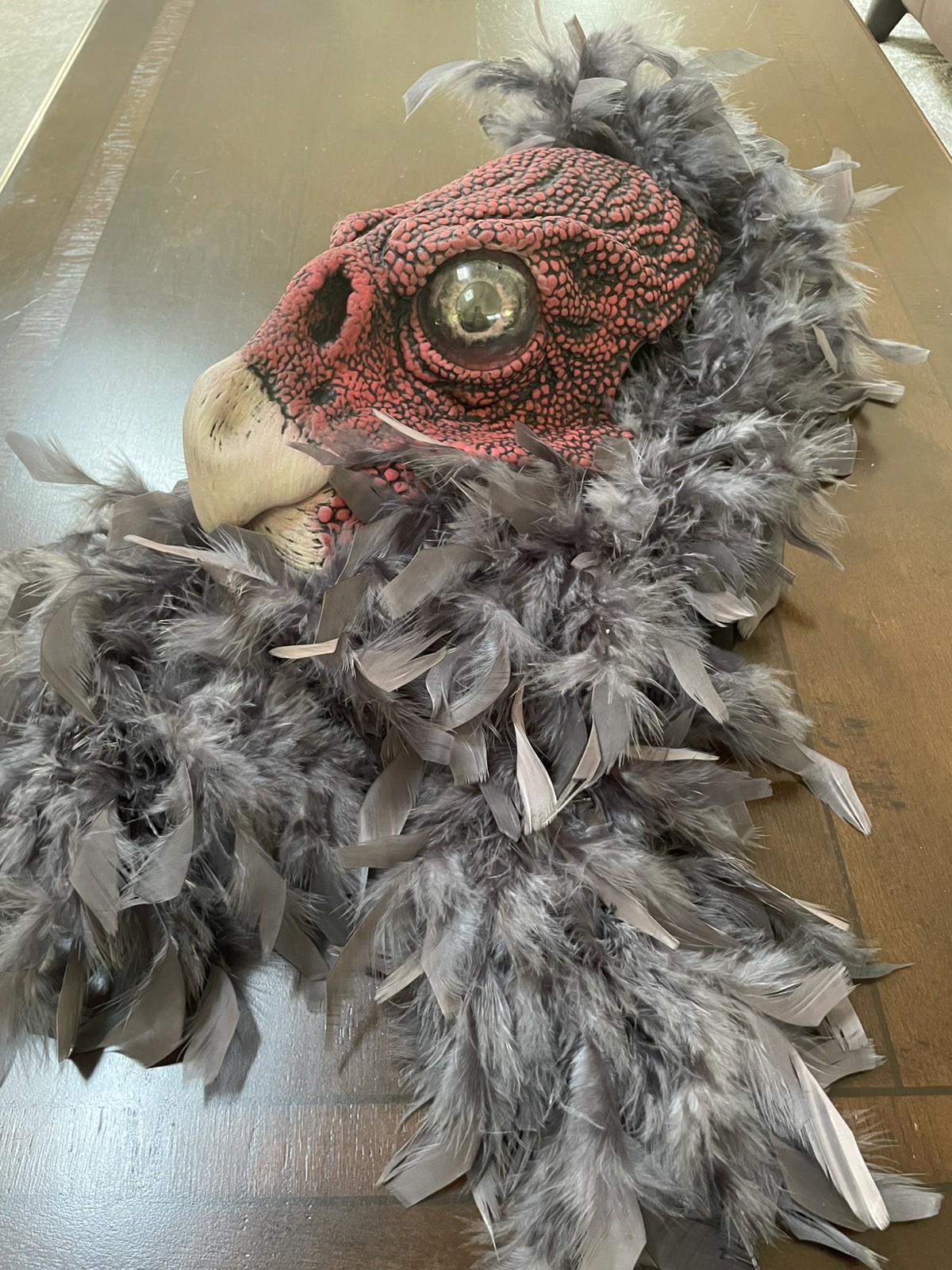 Adult Zagone Studios Hand Made “Vulture” Halloween Mask Moving Mouth M8007