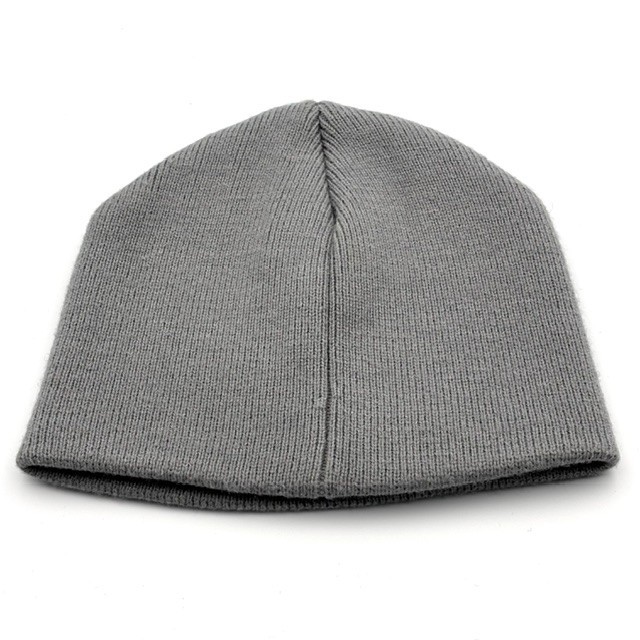 Paul Smith Jeans Gray Knit Beanie Hat Acrylic 100% One Size Excellent From Japan