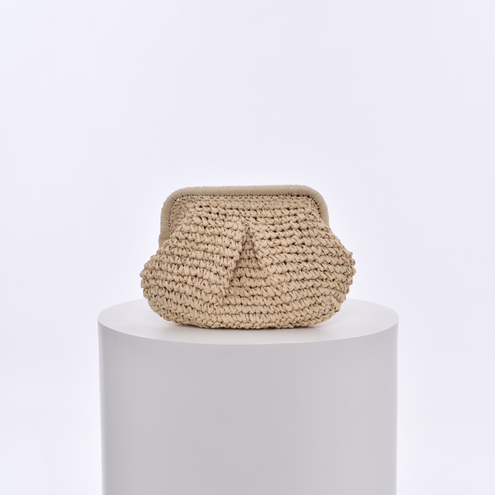 Beach storage bag, knitted bag, cloud bag