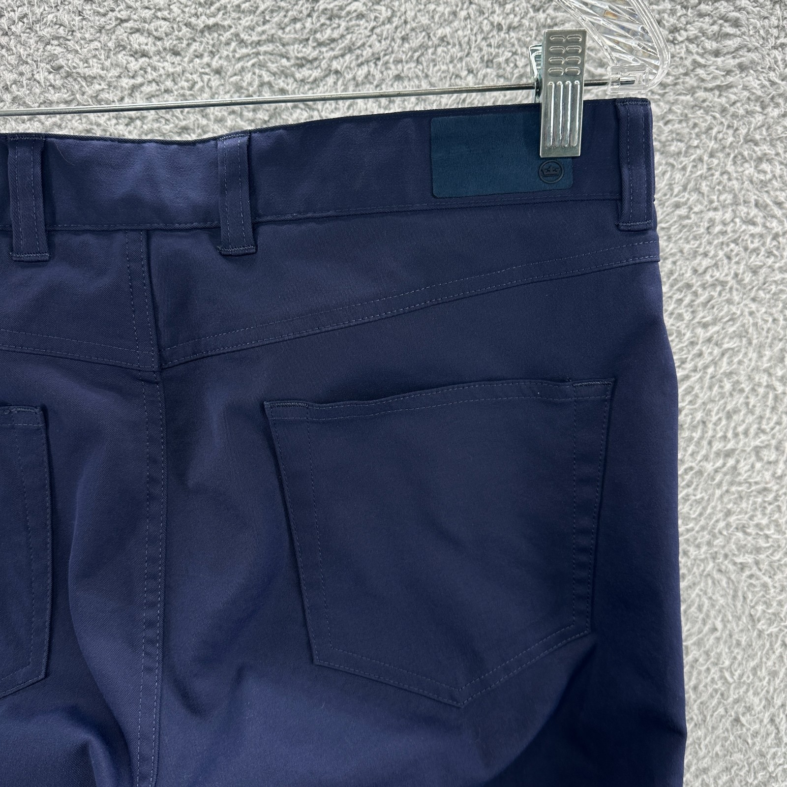 Peter Millar Pants Mens 33×30 Blue EB66 Golf Performance 5 Pocket Chino Pants